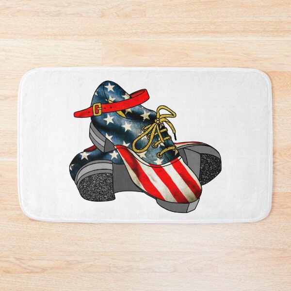 Item preview, USA Irish Dance Shoes | America Stars Stripes Flag Jig Shoes designed and sold by theBlueKazoo.