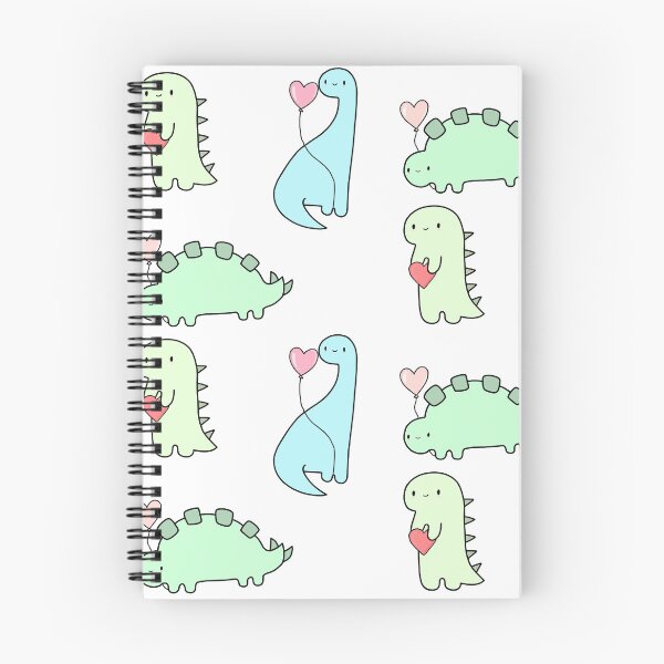Item preview, valentine's day dinosaur sticker pack designed and sold by blar-417.