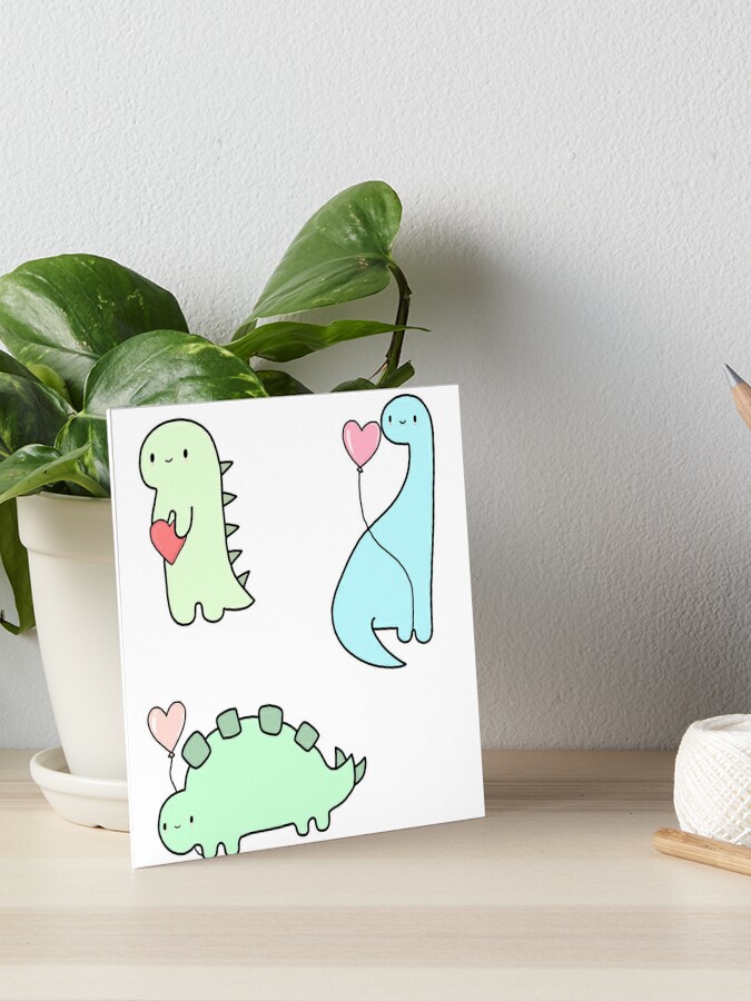 cute baby dinosaur sticker pack Sticker for Sale by blar-417