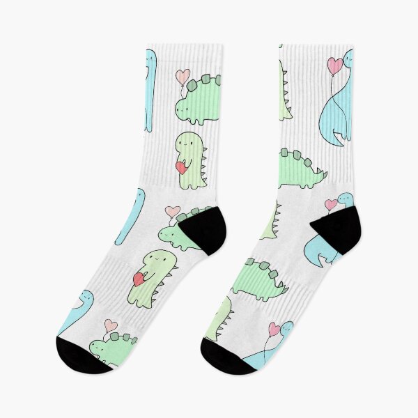 Item preview, valentine's day dinosaur sticker pack designed and sold by blar-417.