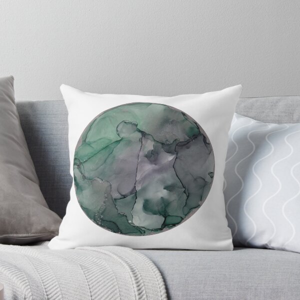 Item preview, alcohol ink - green & purple 3 designed and sold by melaniab-art.