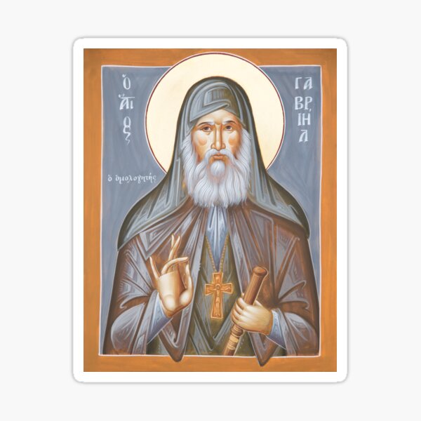 Item preview, St Gabriel the Confessor designed and sold by ikonographics.