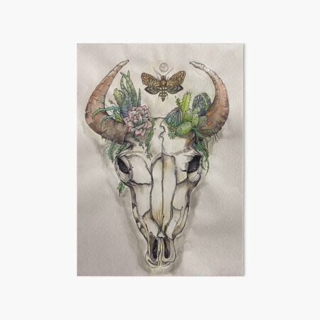 BOHO Cow Bull Skull - Cute BOHO Cow Awesome Gift For Women and