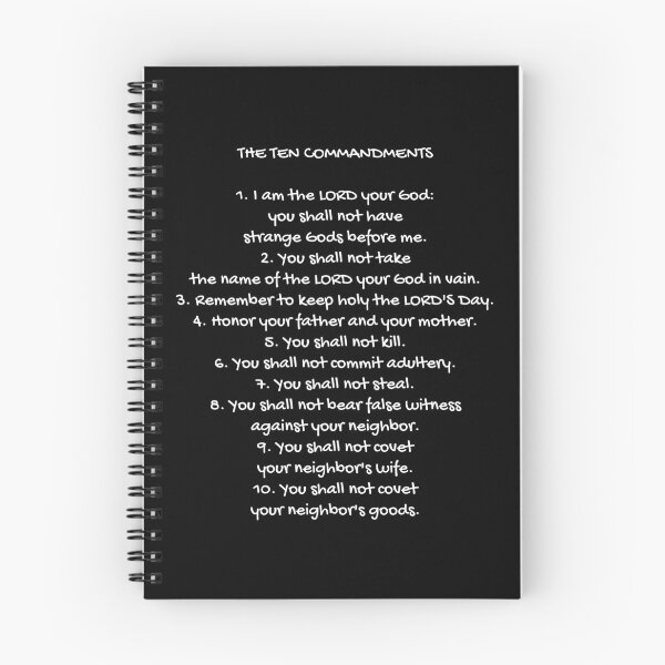 Item preview, The Ten Commandments designed and sold by Lupappdesigns.