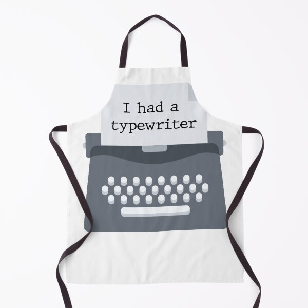 Item preview, typewriter designed and sold by NiceShirtY.