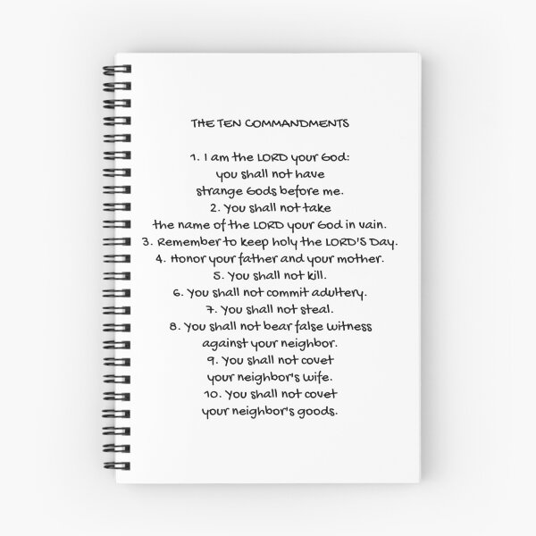 Item preview, The Ten Commandments designed and sold by Lupappdesigns.