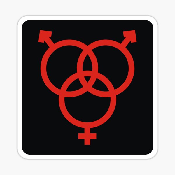 Swingers MMF Symbol Sticker
