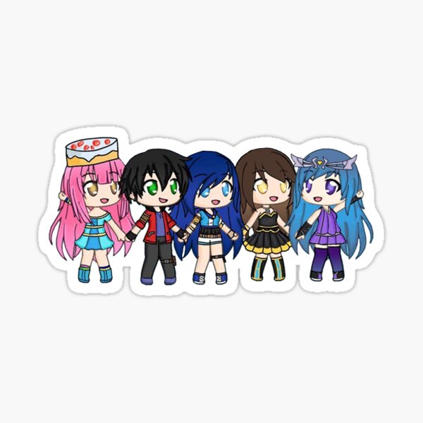 Its Funneh Stickers Redbubble - roblox itsfunneh simulator