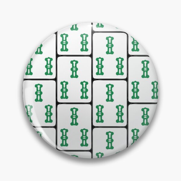 Item preview, Pattern Mahjong Tile 3 Three Vocan designed and sold by Vocan.