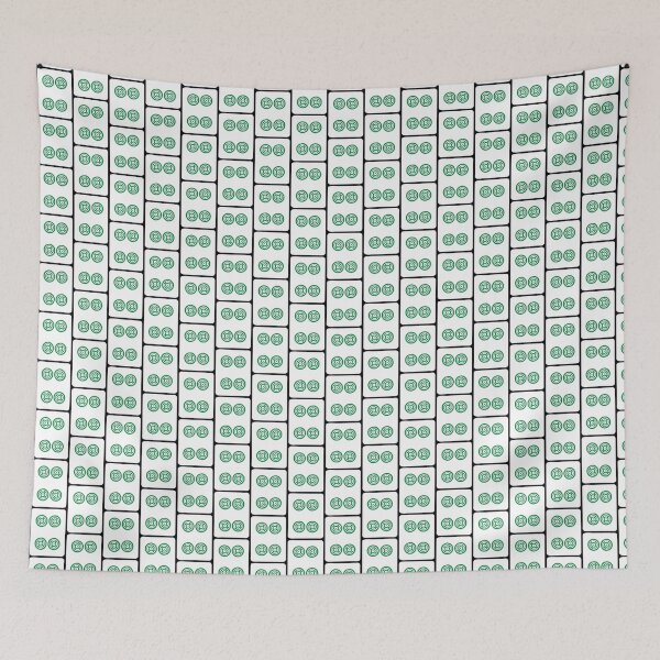 Item preview, Pattern Mahjong Tile 4 Four Vocan designed and sold by Vocan.
