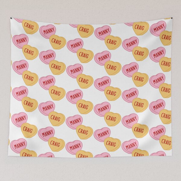 Item preview, Craig & Manny Candy Hearts designed and sold by jesimink.
