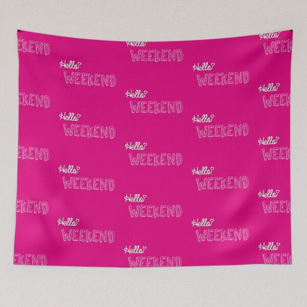 Item preview, Hello weekend! designed and sold by shorouqaw1.