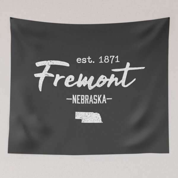 Item preview, Fremont Nebraska City State Vintage designed and sold by Creatively Torn.