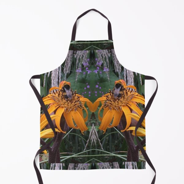 Item preview, Bee Love - Love Together in the Orange Daisies, Gathering Nectar designed and sold by RoseAromas.