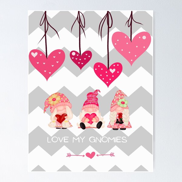 Item preview, Love my Gnomies designed and sold by Art by Marilynn Methven.