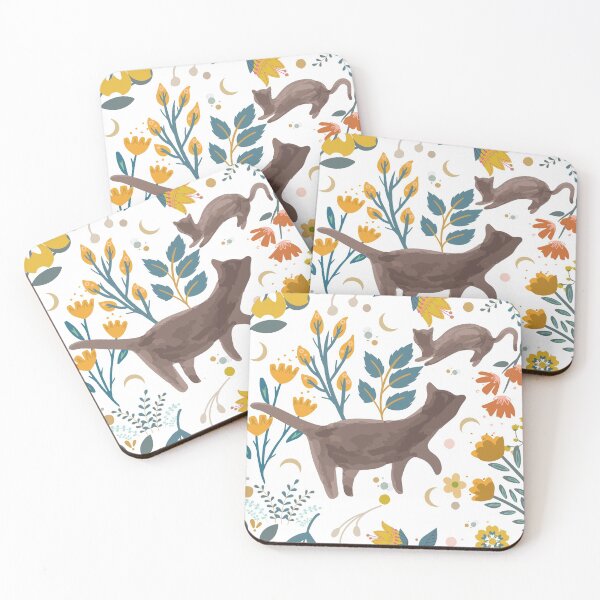 Item preview, Garden Cats designed and sold by CherryPieGifts.