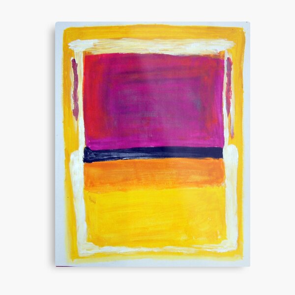 Rothko Appreciation Metal Print