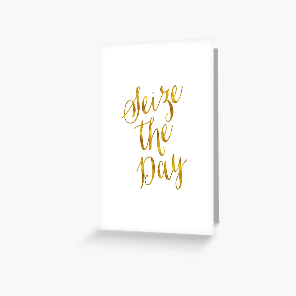 Gold Foil White Pencils Get It Done Motivational Quote 