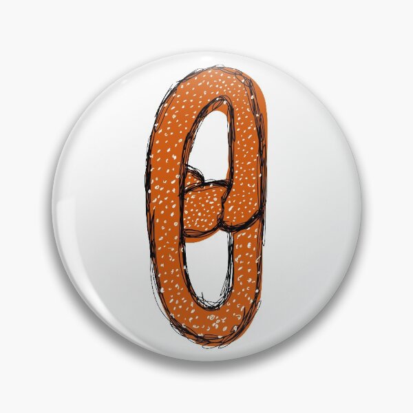 Item preview, Scribbled Philly Pretzel designed and sold by NoSaysLion.