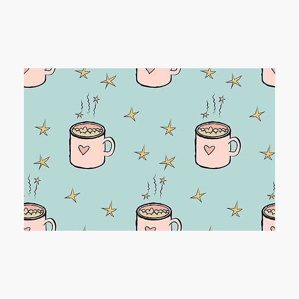Stay at home doodles 3 (Coffee / Chai edition) Impression photo