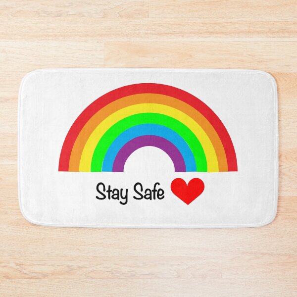 Item preview, Rainbow Stay Safe designed and sold by Orchyd.
