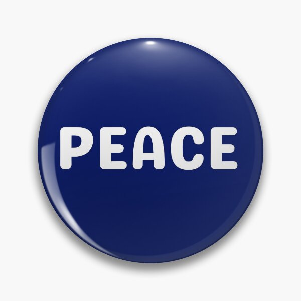 Item preview, Peace printed design white letters designed and sold by kwbord.