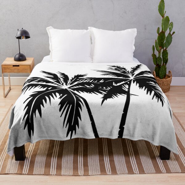 Item preview, BLACK AND WHITE PALM TREE PLANT ARTWORK designed and sold by GOTOCREATE.