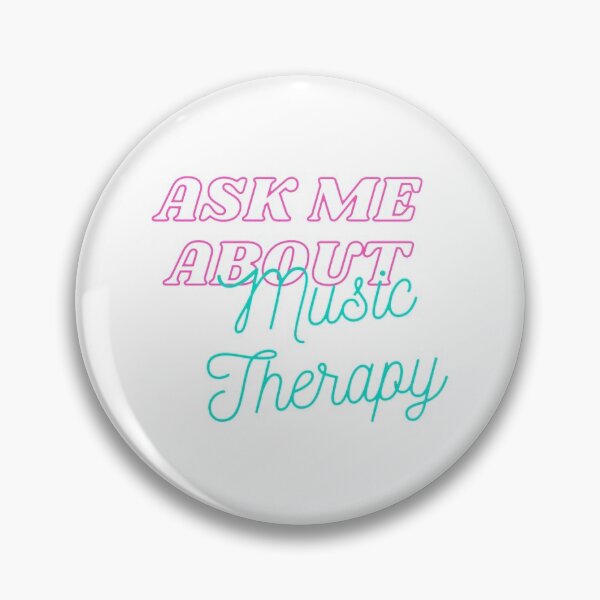 Item preview, Ask Me About Music Therapy (cotton candy) designed and sold by MegMcCreations.