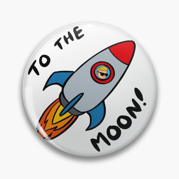 Item preview, WSB Wallstreetbets GME To The Moon Stonk designed and sold by TheSaltSirens.