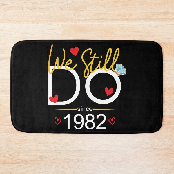 Item preview, We Still Do Since 1982 Wedding anniversary Gift for Couples designed and sold by Orange Pieces.