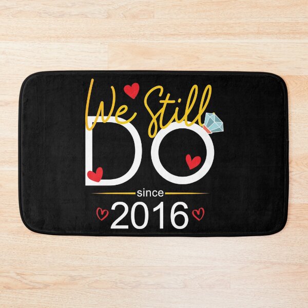 Item preview, We Still Do Since 2016 Wedding anniversary Gift for Couples designed and sold by Orange Pieces.