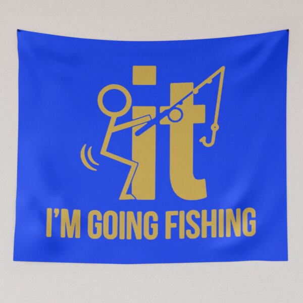 Item preview, F-It! I'm Going Fishing designed and sold by Sinfamous.