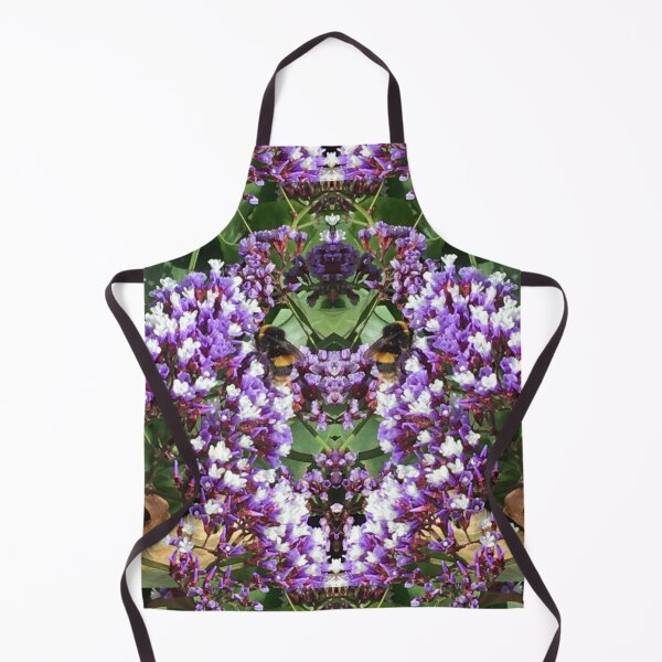 Item preview, Bee Love - Love Together in the Purple Flowers and Green Succulents, Gathering Nectar designed and sold by RoseAromas.