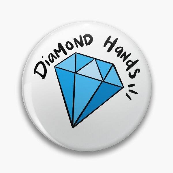 Item preview, WSB Wallstreetbets GME Diamond Hands Stonk designed and sold by TheSaltSirens.