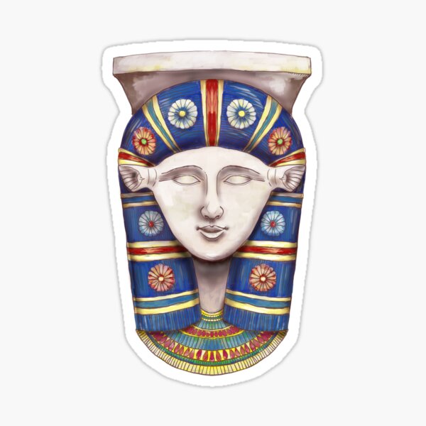 Vista previa del artículo con la obra «Murciélago de Hathor», diseñado y vendido por Aakheperure.