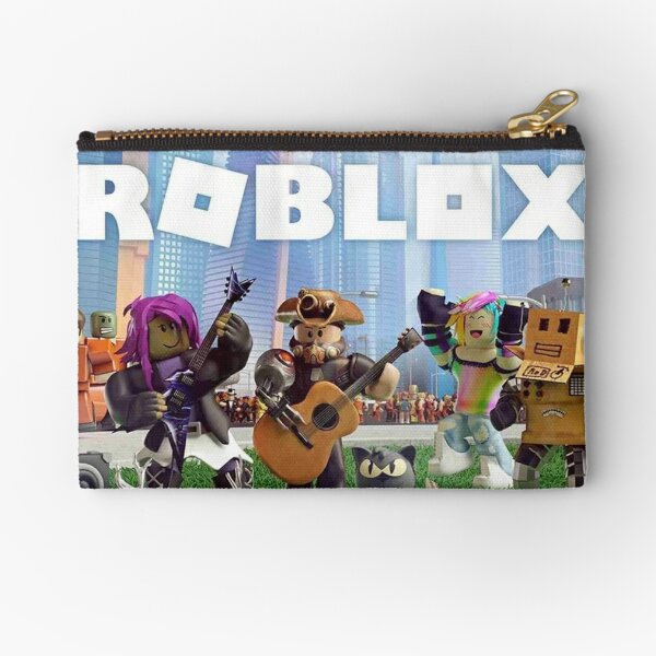 Roblox Zipper Pouches Redbubble - how to checked cache naruto roblox