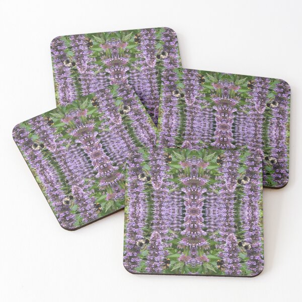 Item preview, Bee Love Quartet - Loving Together in the Blue Fortune, Gathering Nectar designed and sold by RoseAromas.