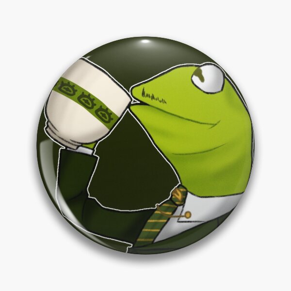 Item preview, It’s None of Kermit Elias’ Business (Pin) designed and sold by CrypticMoth-cos.