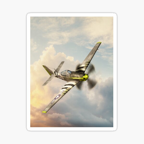 Item preview, P-51 Mustang World War II Fighter Plane designed and sold by Daniel Eskridge.