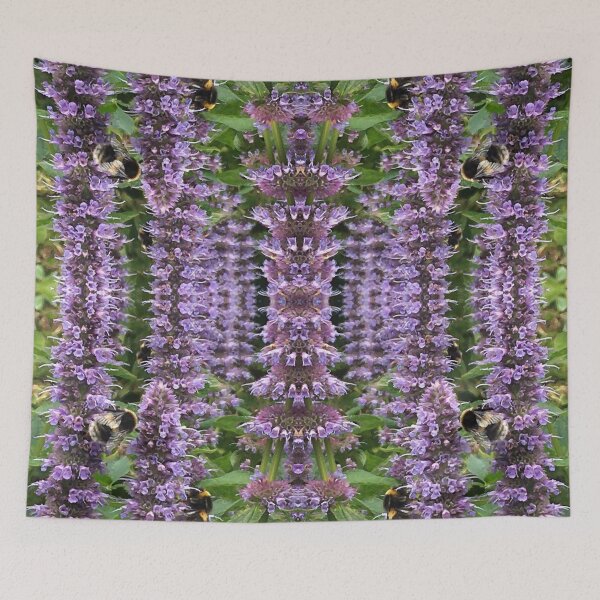 Item preview, Bee Love Quartet - Loving Together in the Blue Fortune, Gathering Nectar designed and sold by RoseAromas.