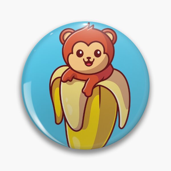 Artikelvorschau, Netter Affen-Bananen-Cartoon entworfen und verkauft von BigBoyFunky.
