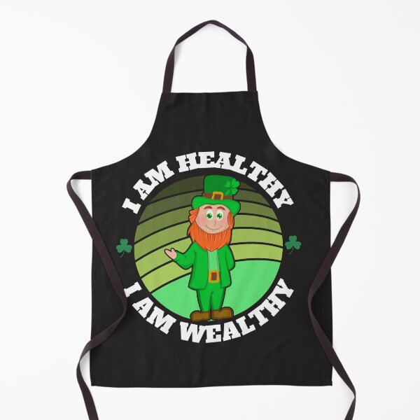 Item preview, I AM HEALTHY I AM WEALTHY (Leprechaun)  designed and sold by UnboundFull.