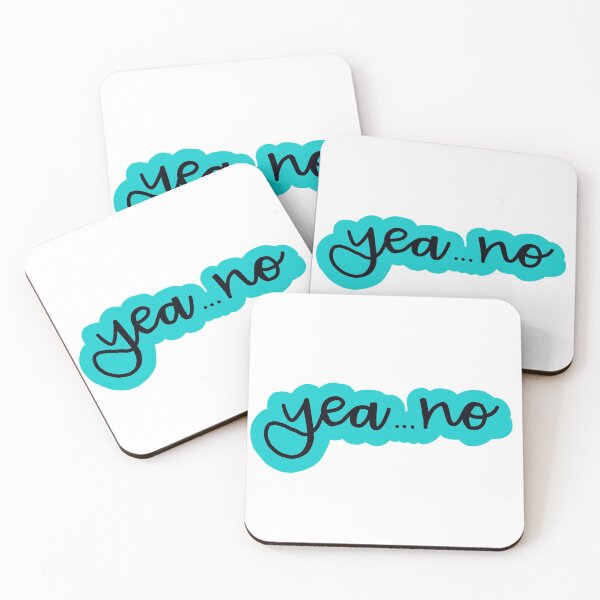 Item preview, Yea... No (blue) designed and sold by maddie55meadows.