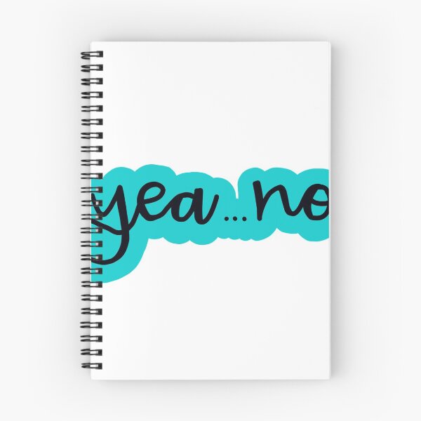 Item preview, Yea... No (blue) designed and sold by maddie55meadows.