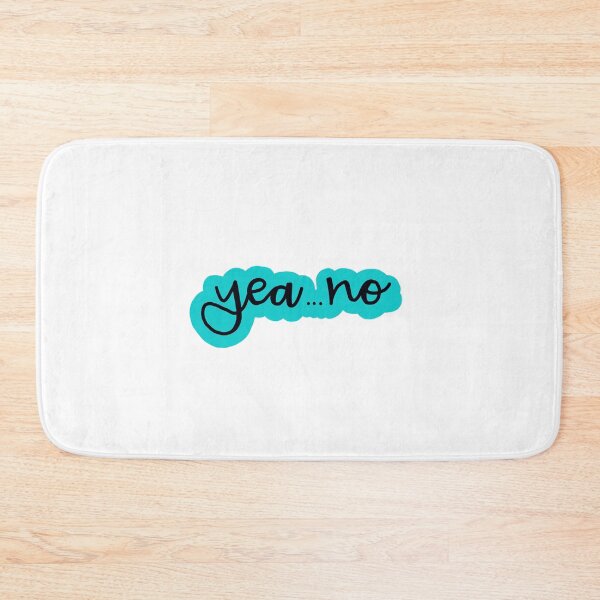 Item preview, Yea... No (blue) designed and sold by maddie55meadows.