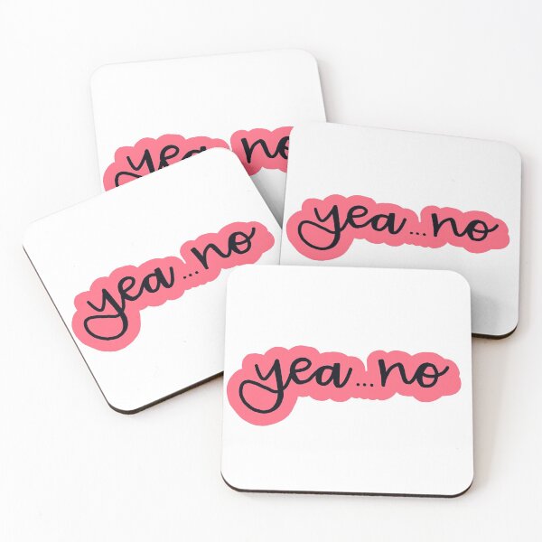 Item preview, Copy of Yea... No (pink) designed and sold by maddie55meadows.