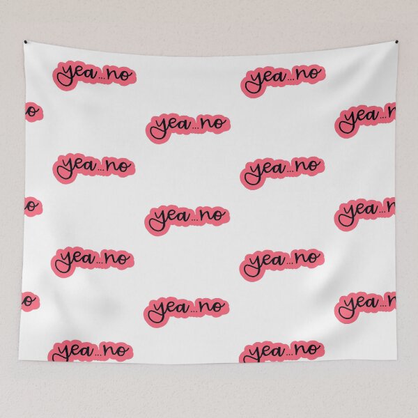 Item preview, Copy of Yea... No (pink) designed and sold by maddie55meadows.