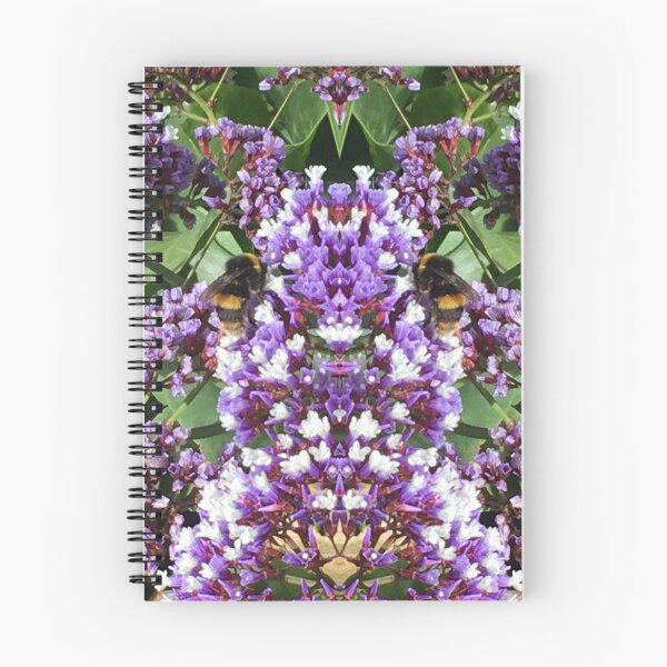 Item preview, Bee Love - Love Together in the Purple Flowers and Green Succulents, Gathering Nectar designed and sold by RoseAromas.