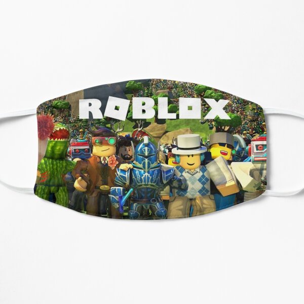 Roblox Logo Face Masks Redbubble - roblox pink ninja mask