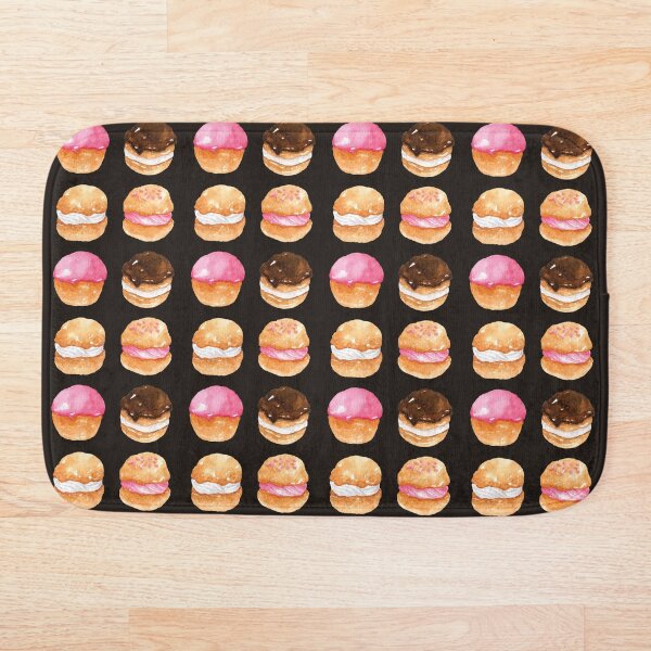 Item preview, Assorted Cream Puff Profiteroles - Chocolate, Strawberry and Vanilla designed and sold by Alicia Chee.